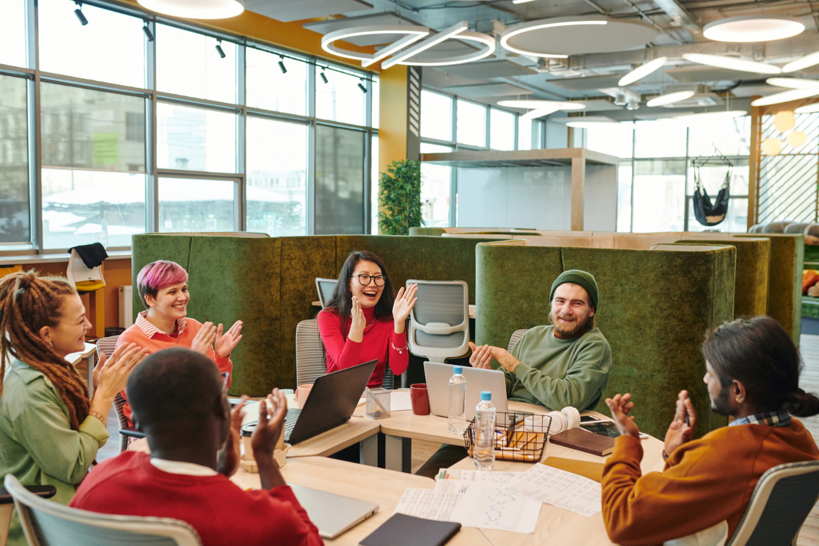 company culture into office design