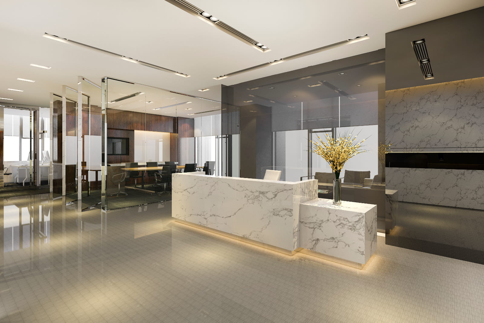 designing reception areas