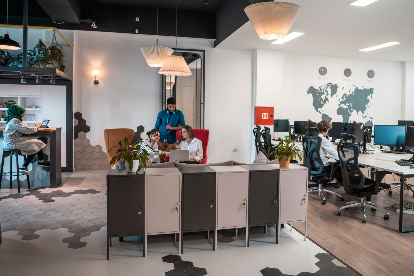 office interior styling and branding